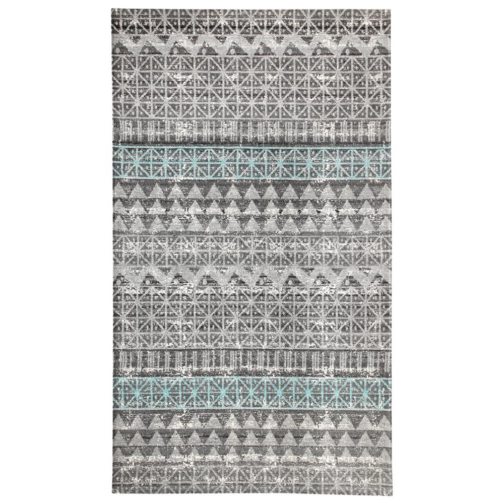 Dynamic Rugs 2142 905 Oracle 5 Ft. X 8 Ft. Rectangle Rug in Grey/Blue